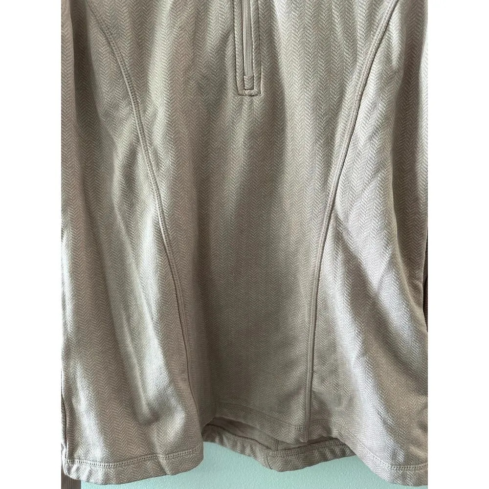 Mondetta Top Women's Small Blush Pink Half Zip Activewear Fitted Jacket - Image 4