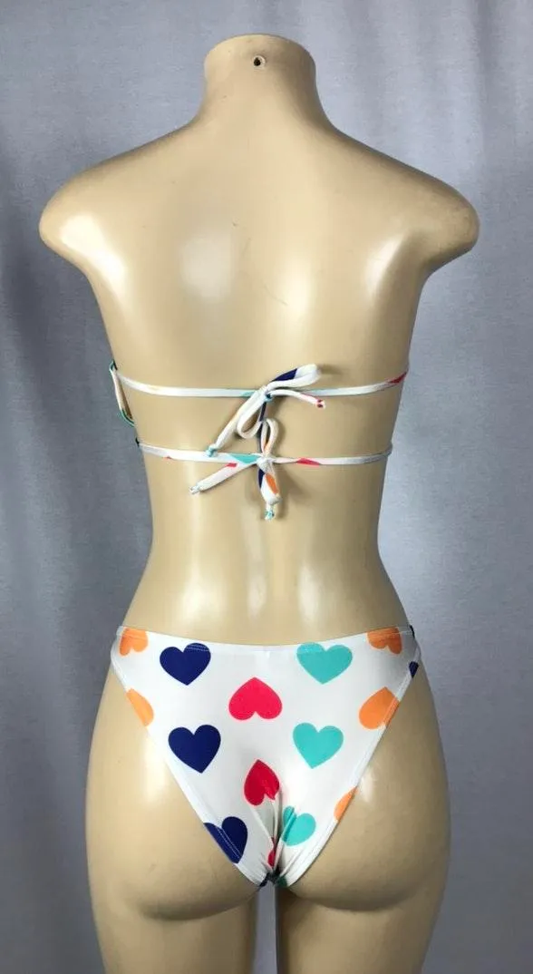 Zuliana Heart ❤️ Strapless Top Bikini Set  - Image 7