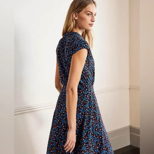 Boden Easy Jersey Shirt Dress 14R Size 14 - Image 2