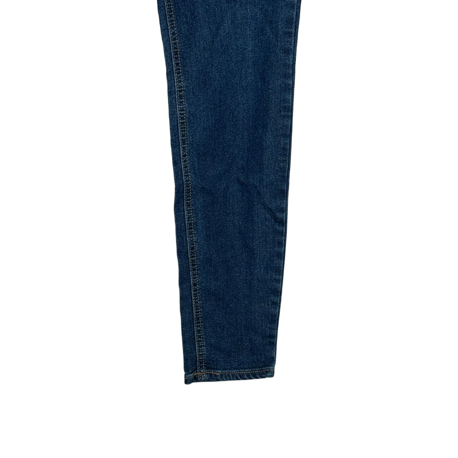 Old Navy Women's Jeans Classic Super Skinny‎ Stretch Mid-Rise Denim Blue Size 27 - Image 4