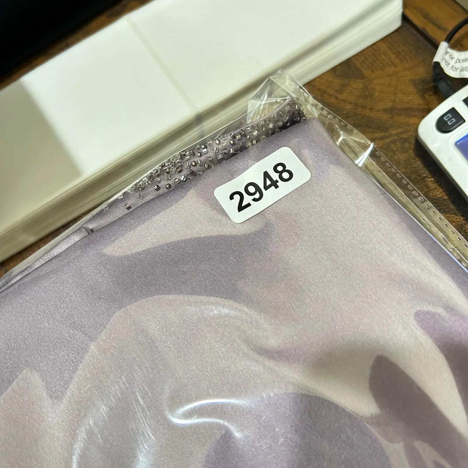 Zola Evening Skirt Womens‎ 12 Lilac Satin Lined Pencil Straight Midi Skirt Purple - Image 10