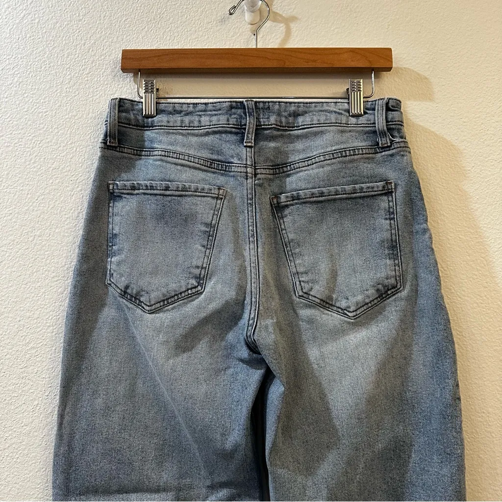 KUT Women's Ashley High Rise Slouchy Barrel Straight Leg Denim Jeans Size 4 - Image 7