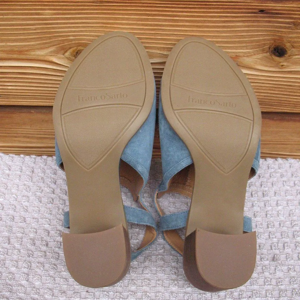 NWOB Franco Sarto Harlet Suede Block Heel Sandal - Image 8