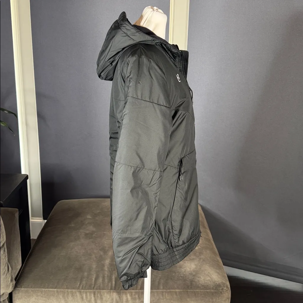 Nike Womens Sportswear Synthetic Fill Black Hooded Puffer Jacket Size XL NWT - Image 4