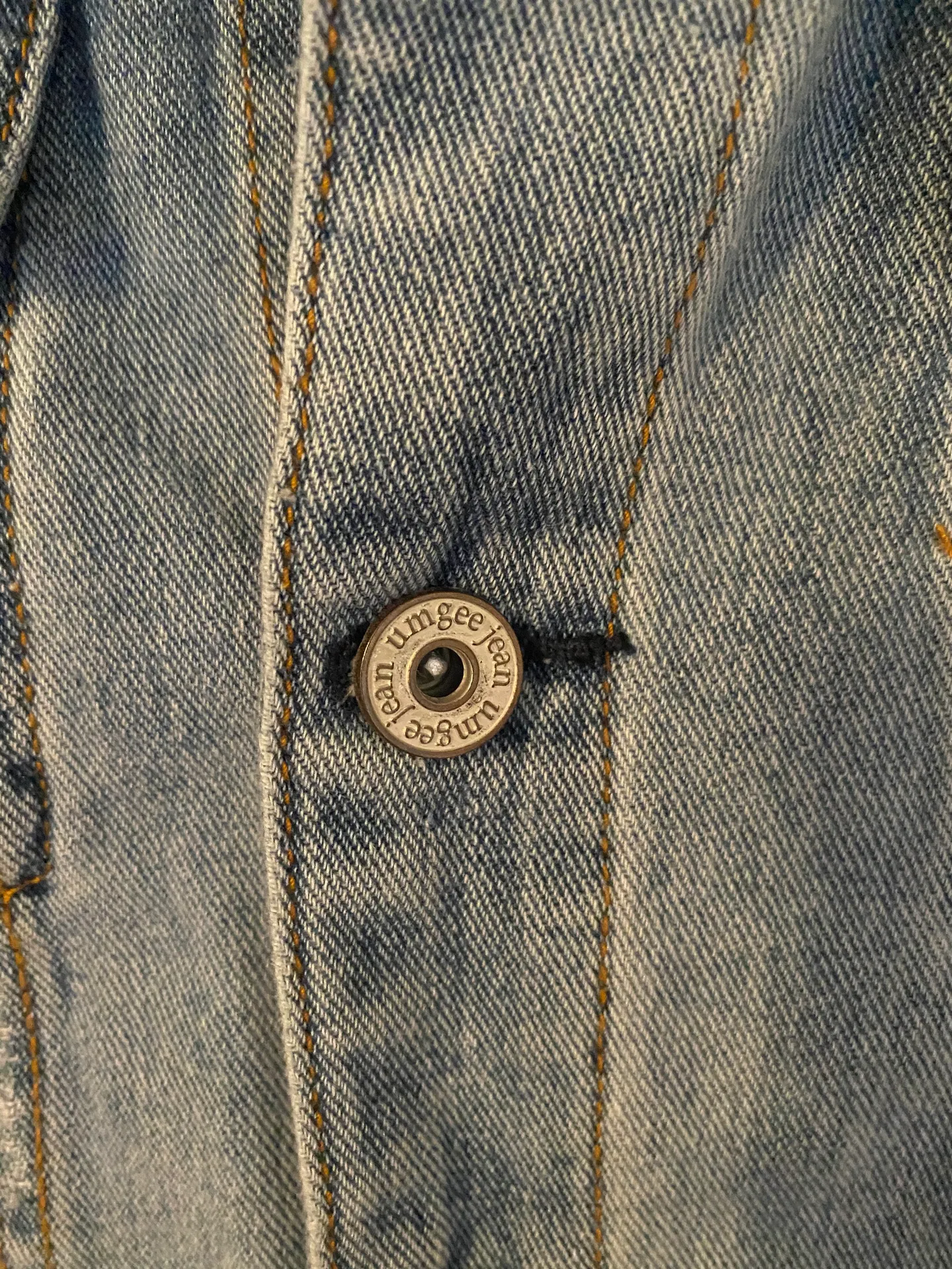 Umgee Jean Jacket Embroidered Flower - Image 7