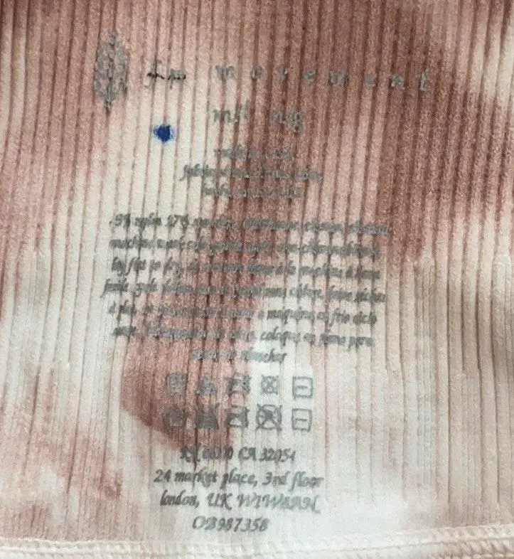 Movement Good Karma Tie Dye High Rise Waisted 7/8 Leggings  - Image 5