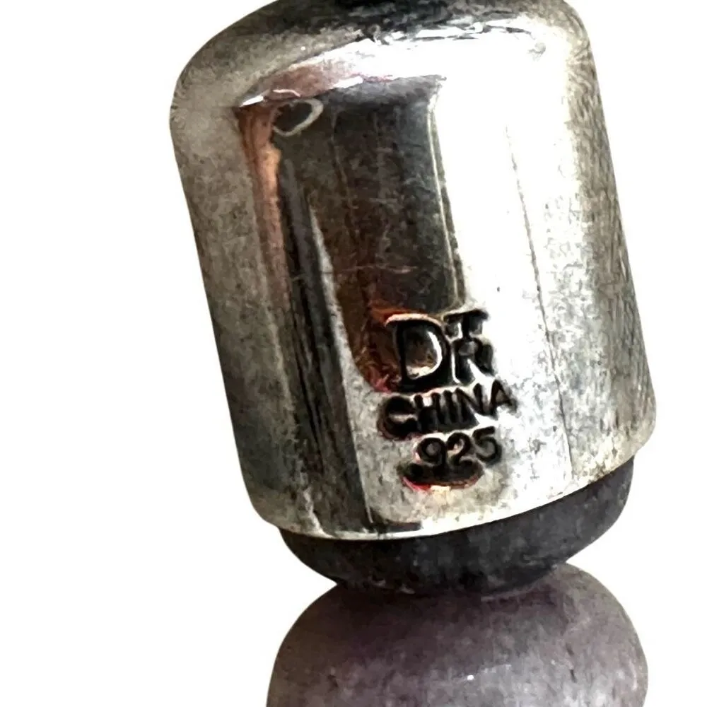 Jay King Mine Finds DTR amethyst beaded necklace Sterling silver Purple - Image 10