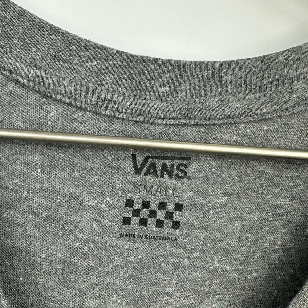 Vans Short Sleeve Gray Shirt Size Small - Image 3
