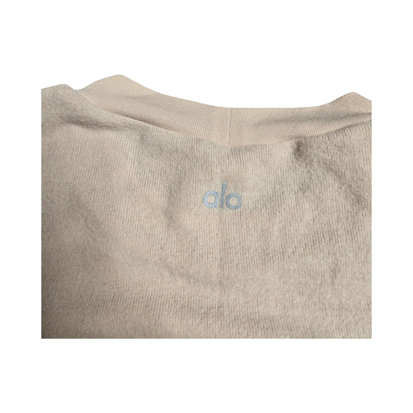 ALO Yoga Super Soft Cropped Women's Tee Size: S - Image 6