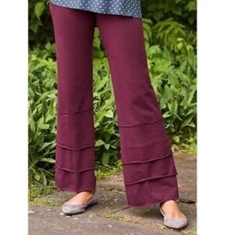 Matilda Jane Burgundy Finn Pants Sz.L - Image 2