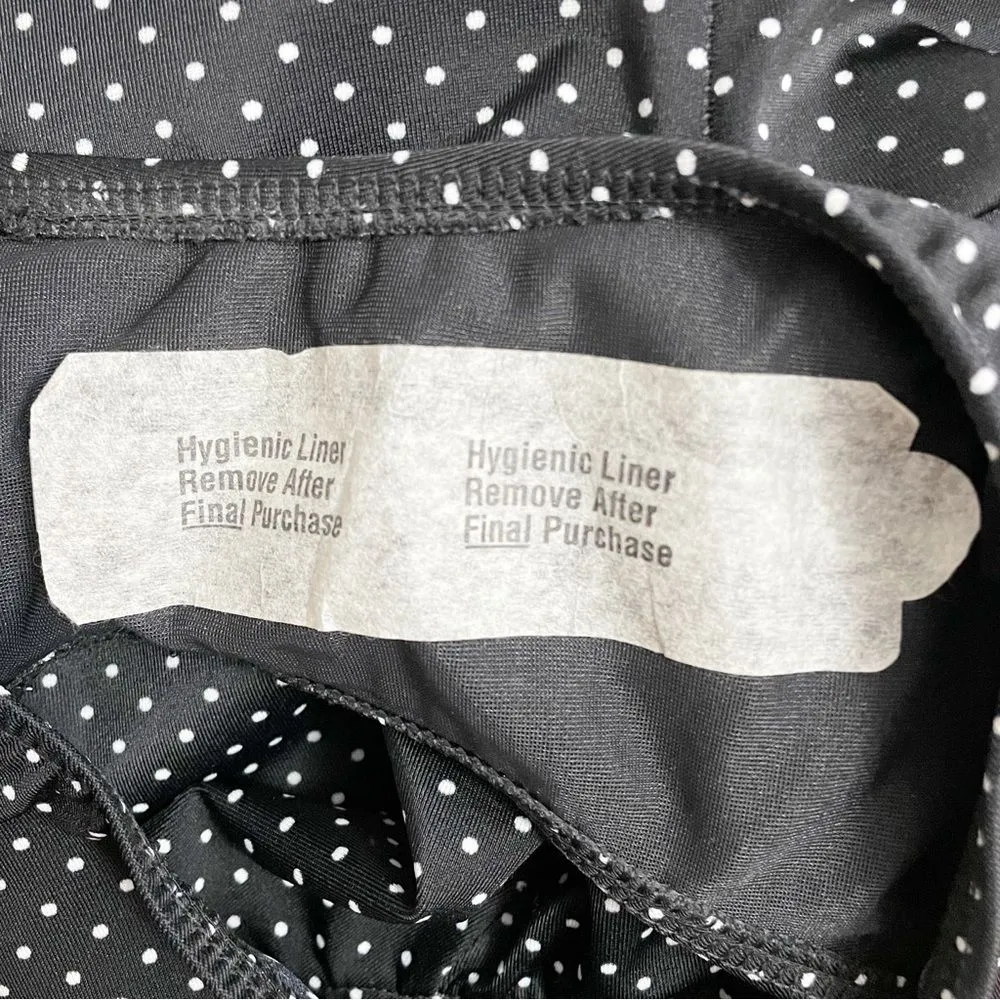 NWT Miraclesuit Caitlin Swimsuit Size 14 Black White Polka Dot One Piece Shaping - Image 13