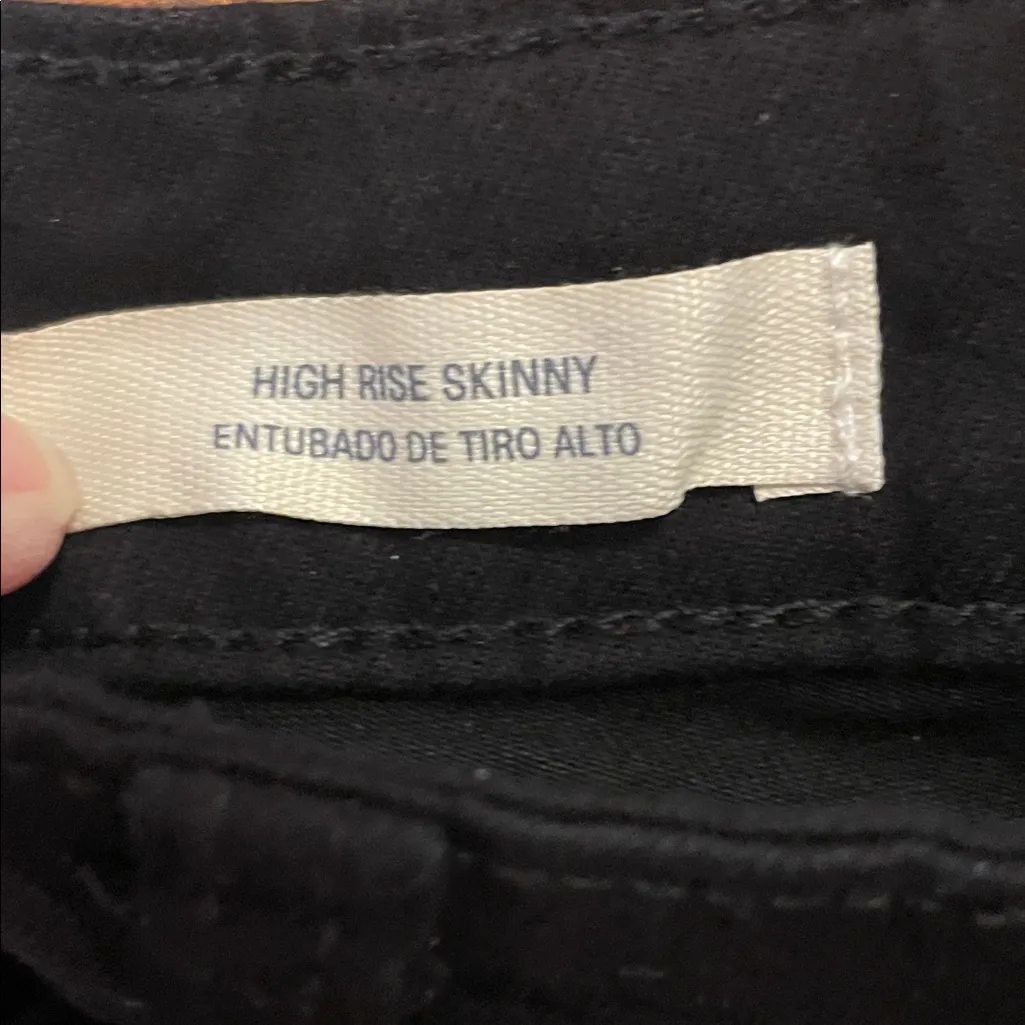 Universal Thread Jet Black Trousers - Image 6