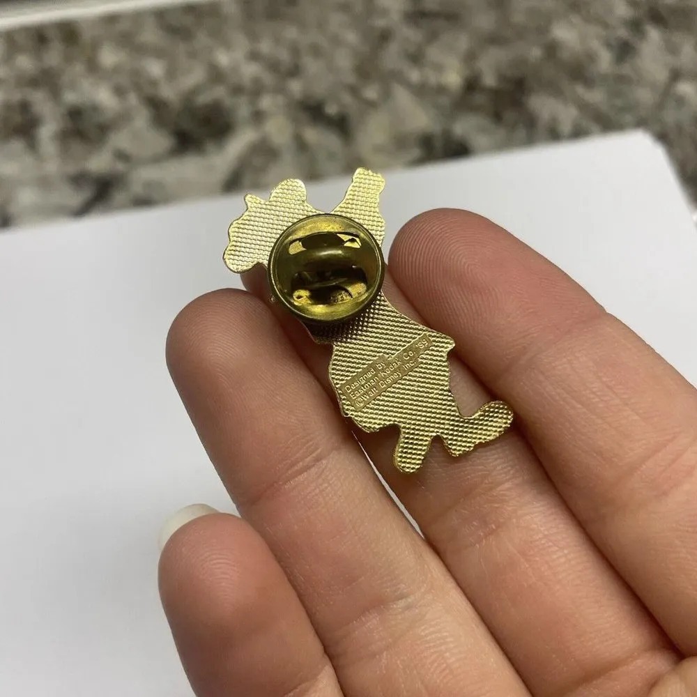 Vintage Walt Disney Lapel Pin 1989 Goofy Playing Flute Patriot - Eastman Kodak - Image 7