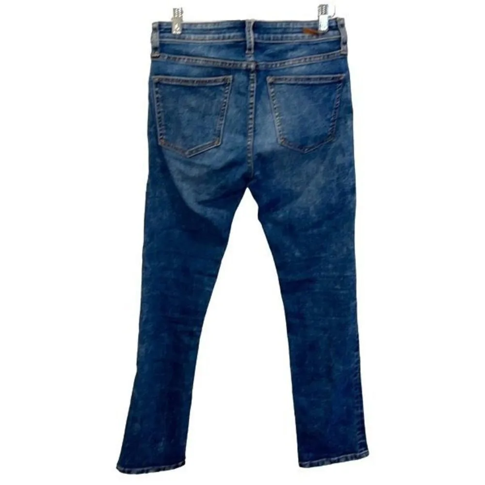 Pilcro and the Letterpress Womens Distressed Slim Straight‎ Jeans Blue Size 27 - Image 3