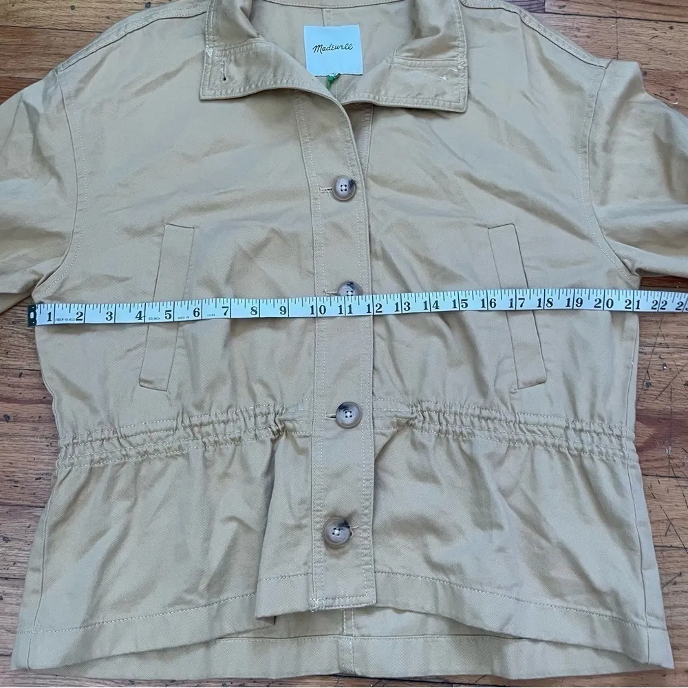Madewell Yellow Jacket Size Small - Image 5