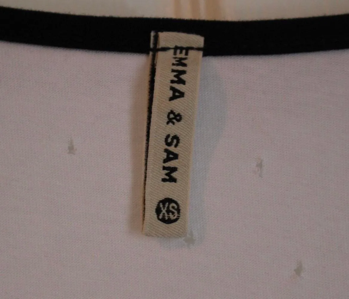 Emma & Sam Distressed Baseball T-Shirt - Image 7