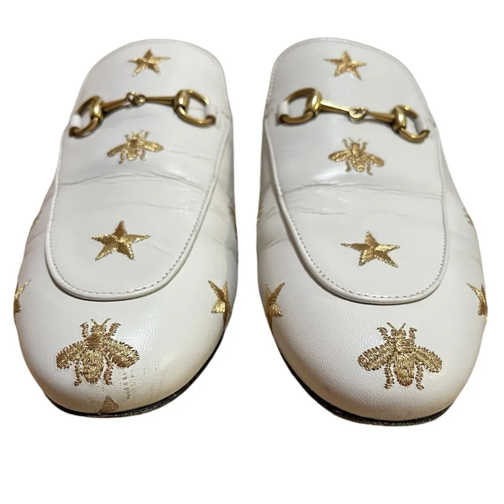 Gucci Princetown Horsebit Accent Loafers Mules - Image 5