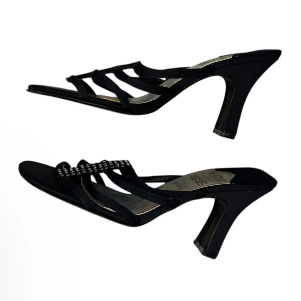 Mootsies Tootsies Black Strappy Heeled Sandals - Image 3