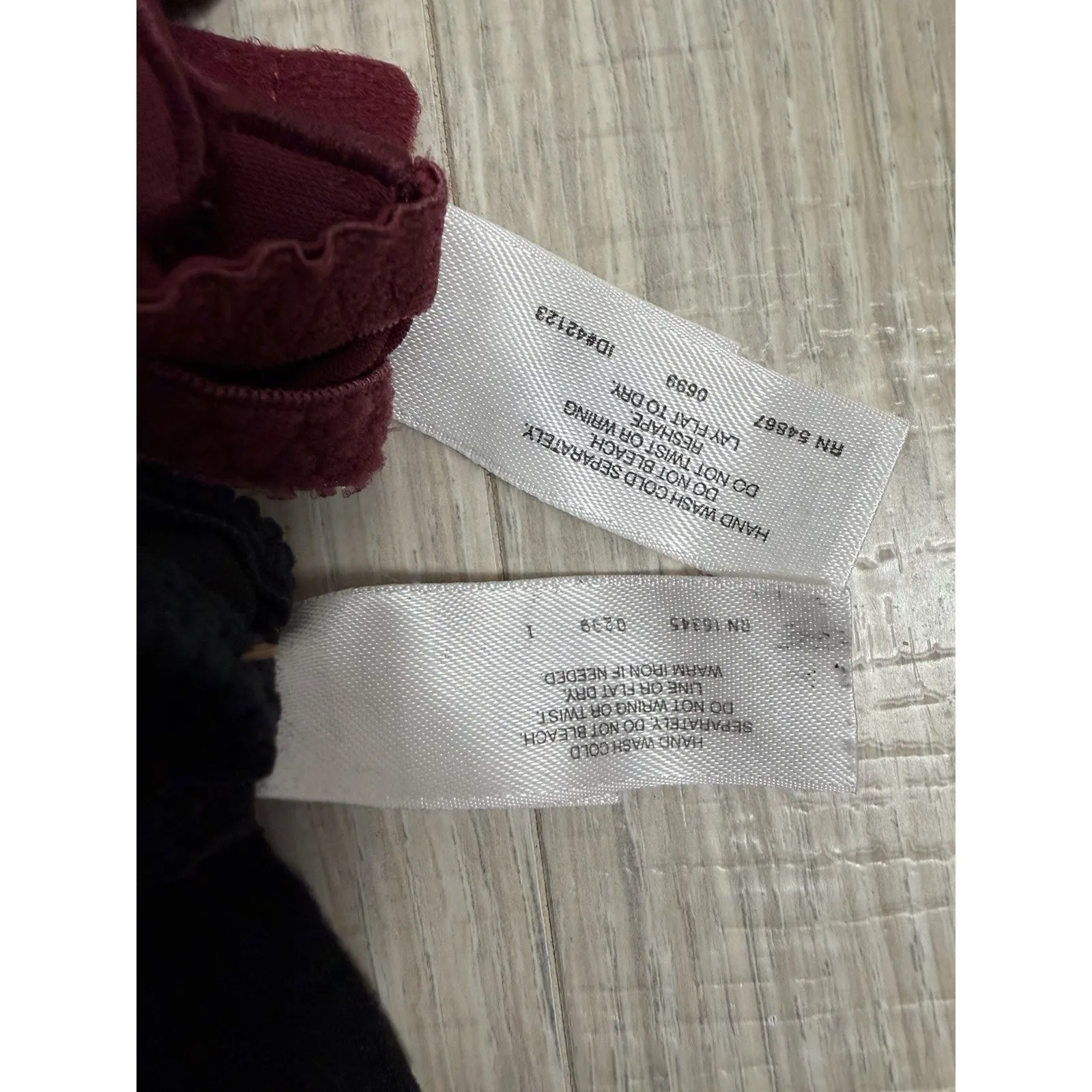 Victoria’s Secret Lace Bra Bundle 36C – Burgundy & Black Underwire Bras (2-Pack) - Image 5