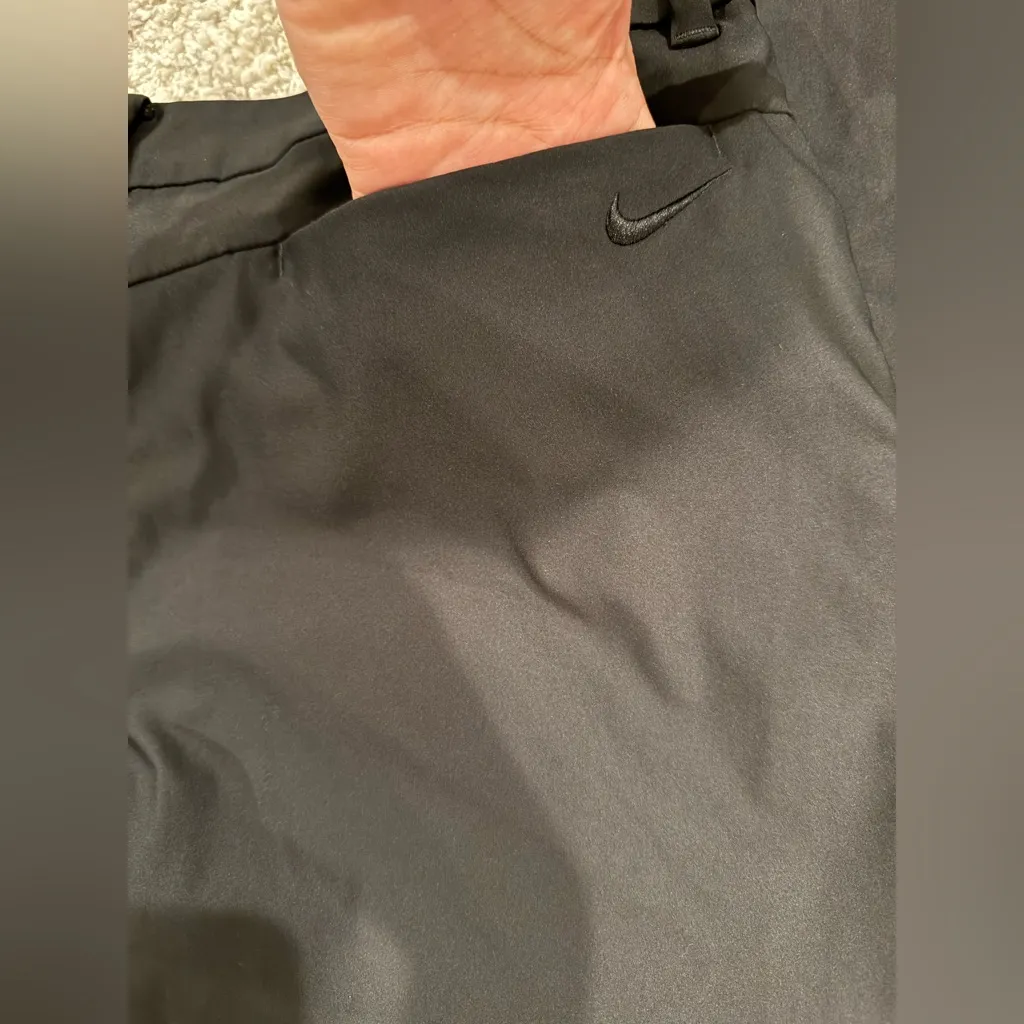 Nike Womens Slim-Fit Dri-Fit Black Golf Pant Size 10 - Image 5