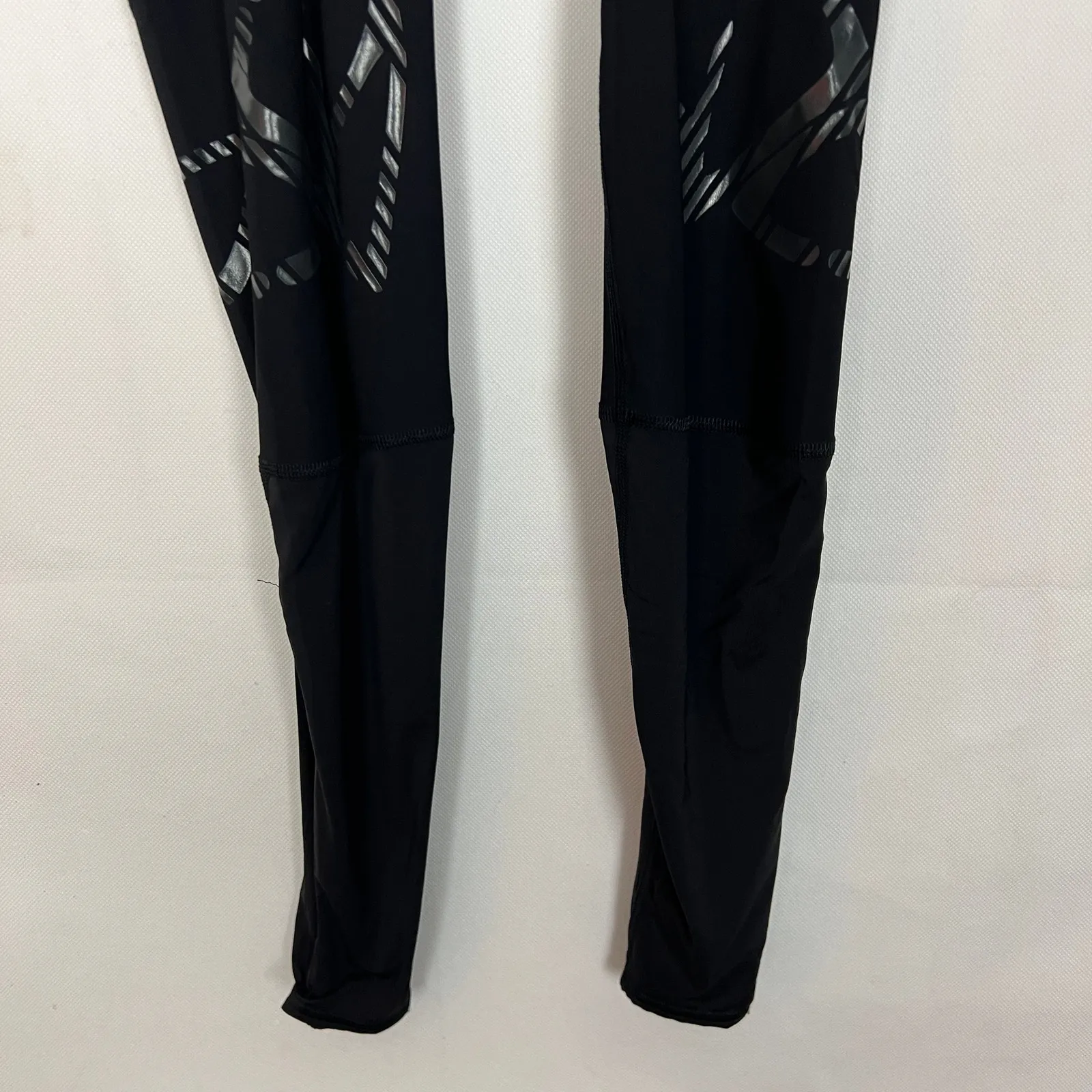 Adidas Adizero Light Makes Fast Athletic Wear Black Leggings Size S - Image 4