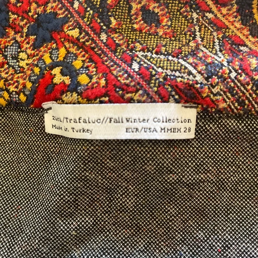 Zara Aztec print dress off shoulder - Image 3