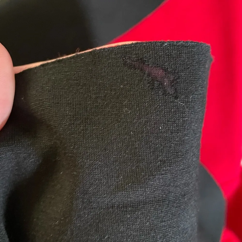 BAILEY 44 Revolve High Born Bell Sleeve Ponte Shift Mini Dress Bright Red XS - Image 10