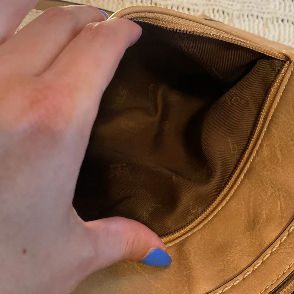 b.o.c Botanica Crossbody Bag Tan - Image 9