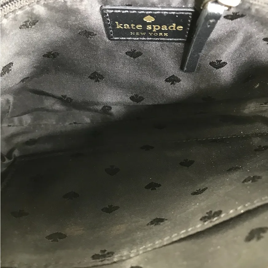 KATE SPADE NY Leather Street Chain Crossbody Bag Black Elegant Classic City Chic - Image 8