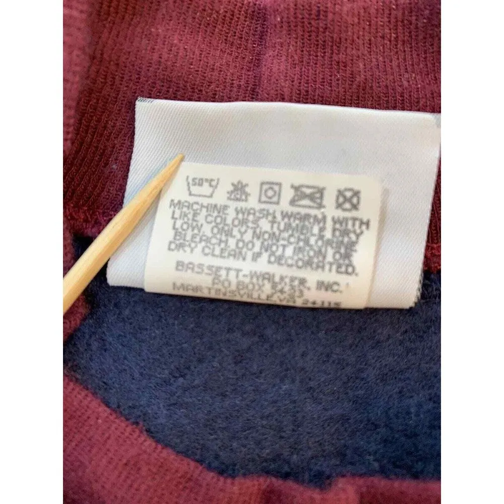 Vtg Sweatshirt‎ Women Medium Fall Autumn Leaves Heart Wreath Grandmacore Granny - Image 7