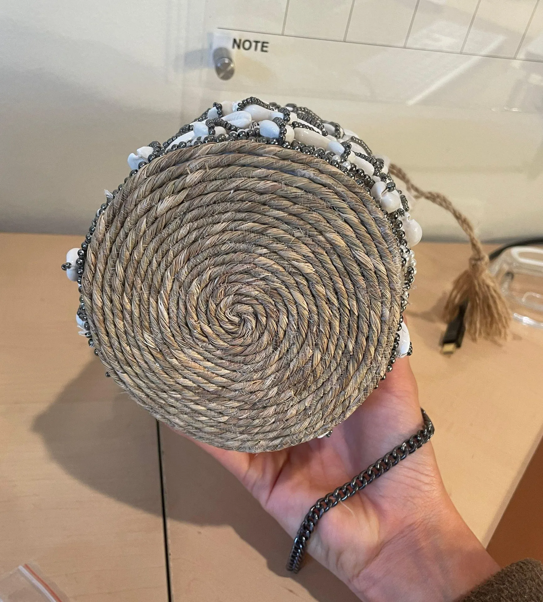 ZARA Beaded Bag - Image 5