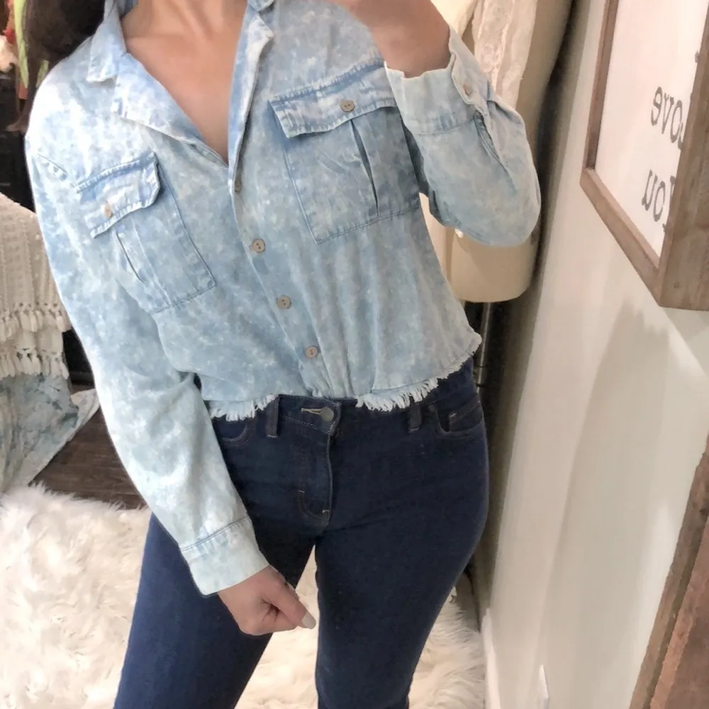 Promesa boho top size small - Image 4