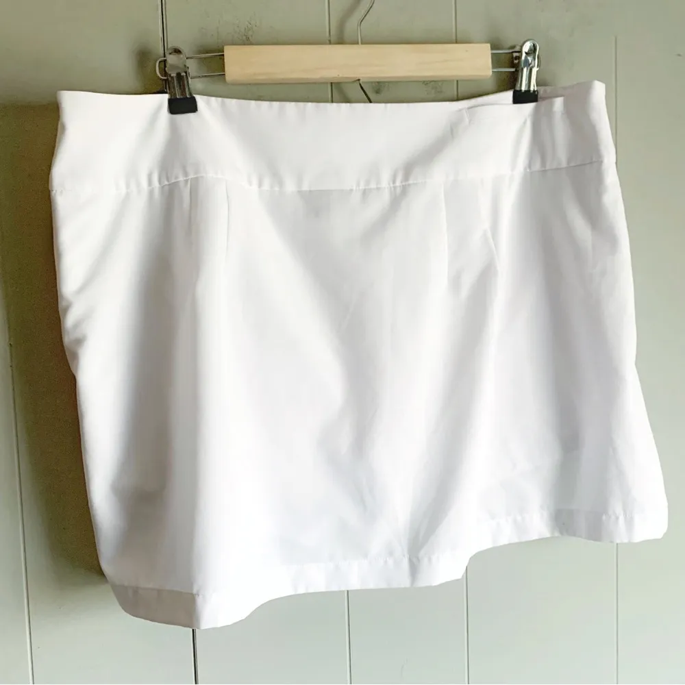 TEK GEAR Athletic White Golf Skort Tennis Prep XL - Image 3