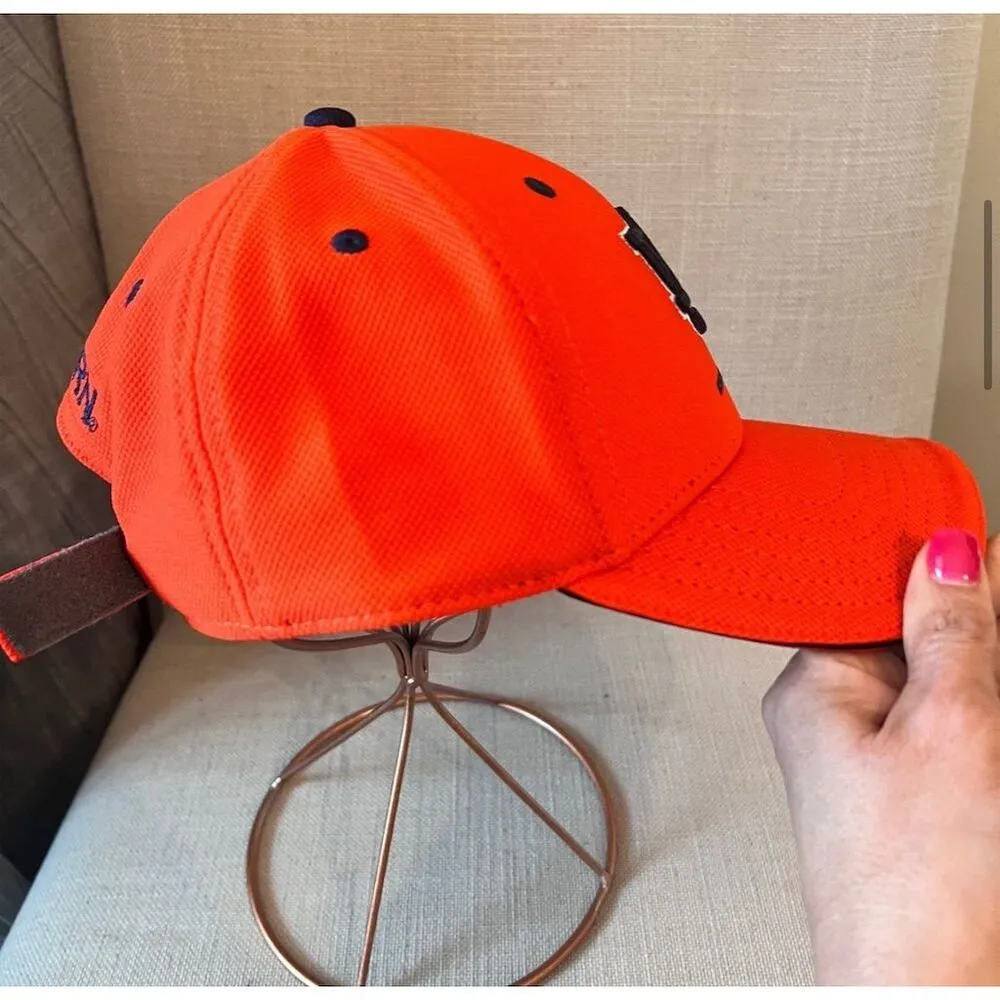 Under Armour Auburn Tigers Orange Flex Hat Unisex Adjustable Cap - Image 4