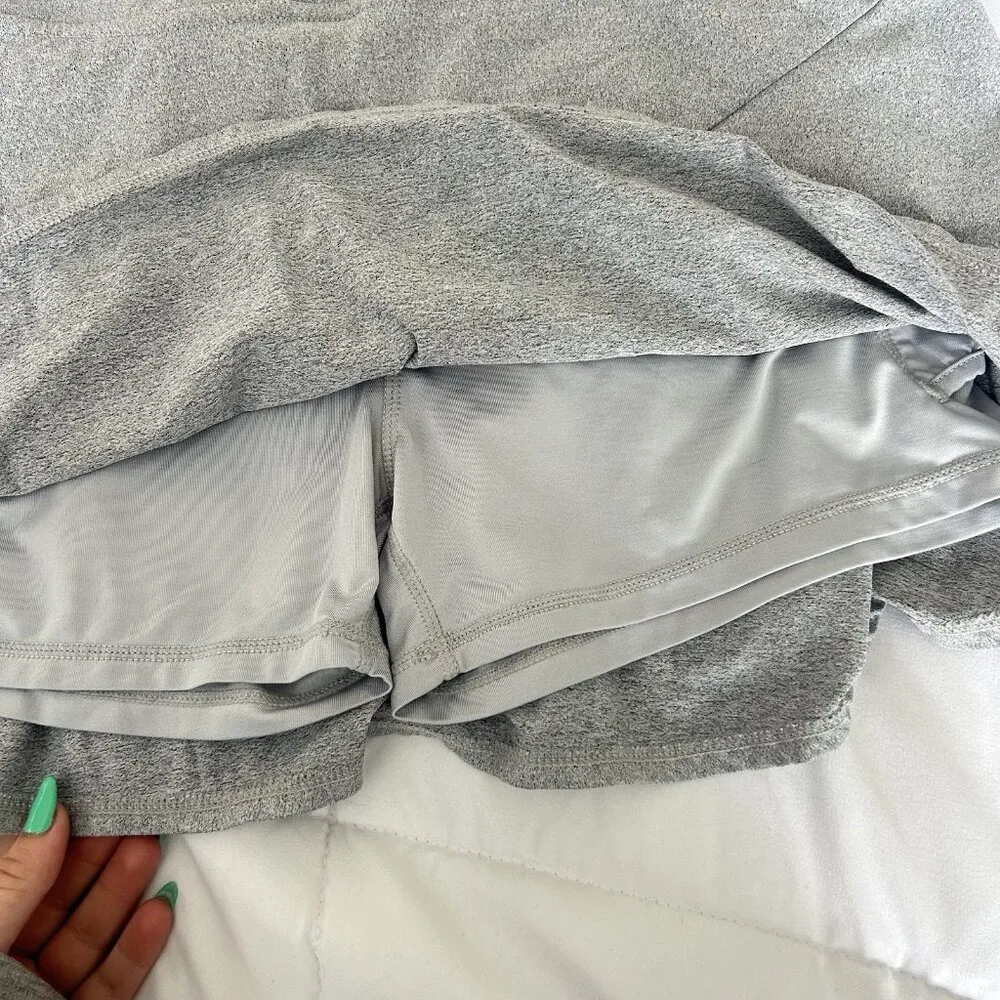 Kyodan Womens Large L Golf Tennis Skort Skirt Gray Outdoor Hiking - Image 2