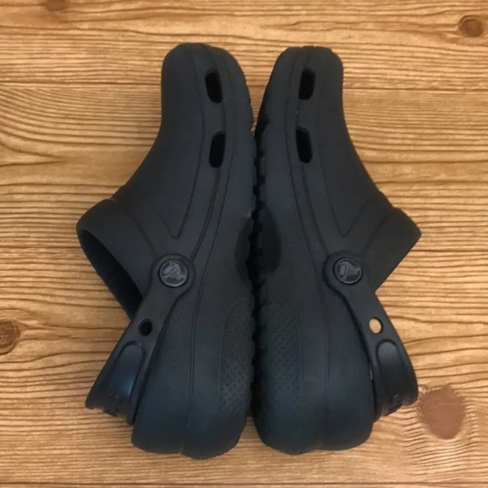 Crocs Specialist ll Vented Lightweight Slip On Clog Shoes unisex navy blue Black Size 6 - Image 8