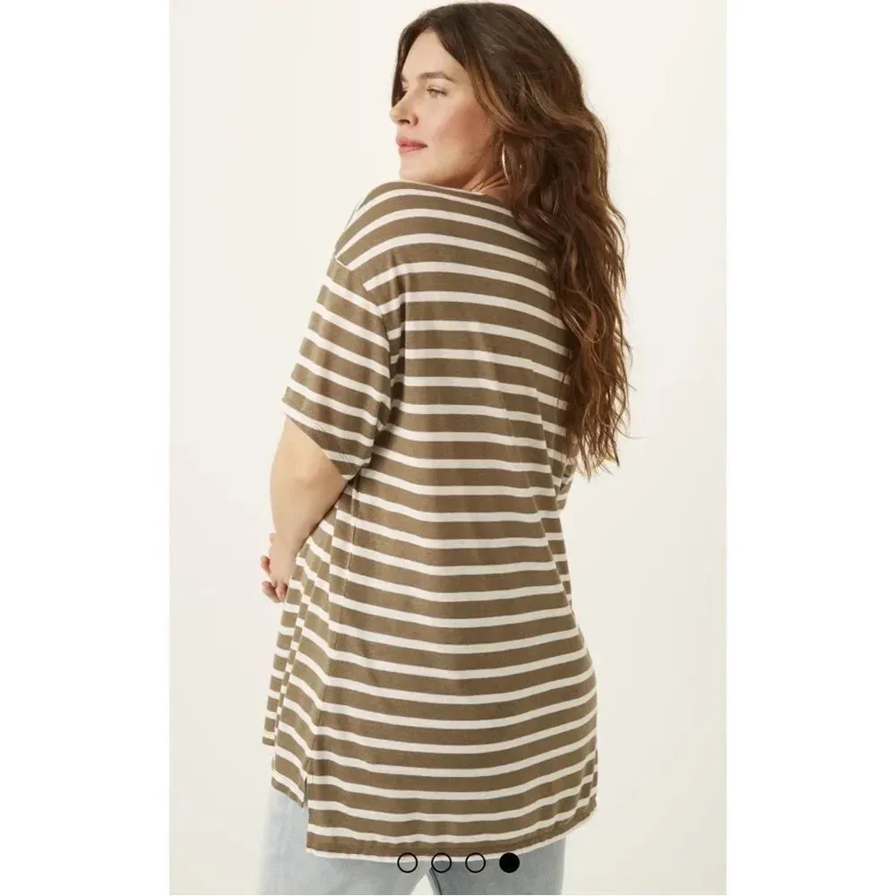 East Adeline Striped V - Image 3