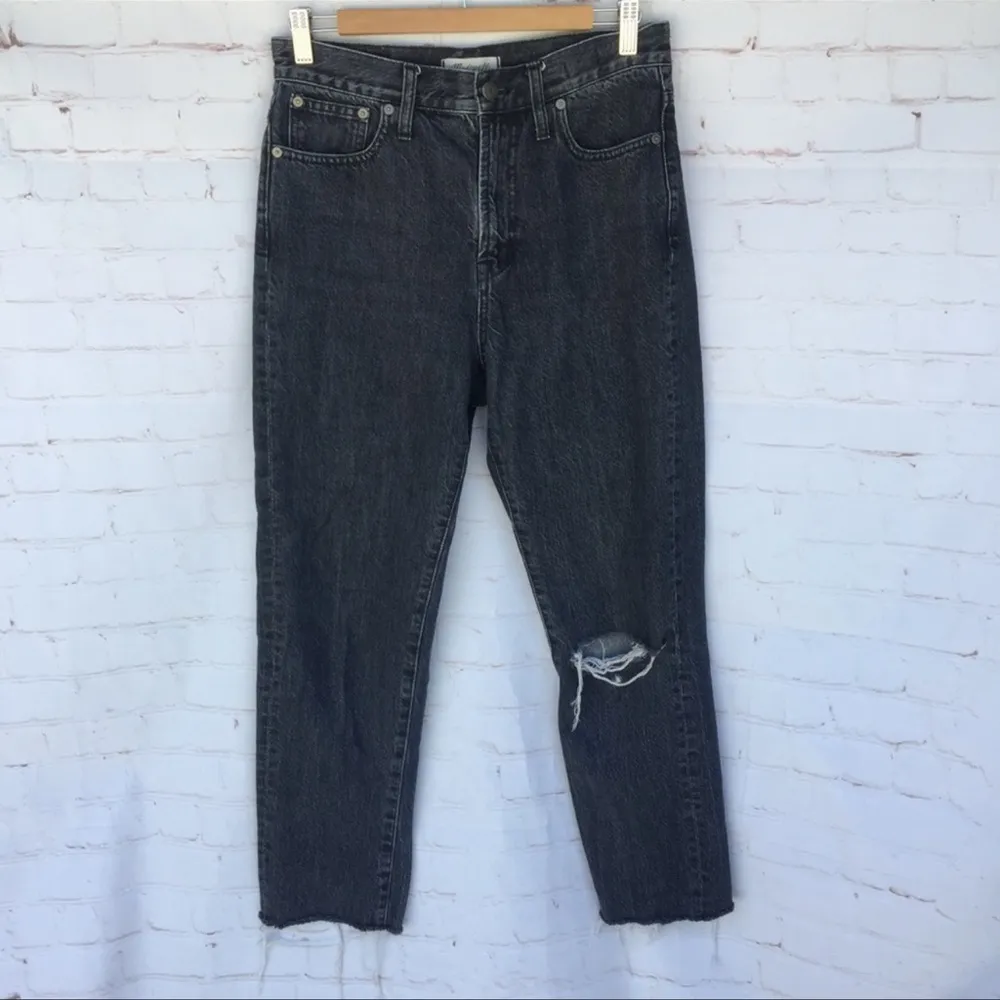 Madewell The Perfect Vintage Jean in Roxstone Wash: Knee-Rip Edition - Image 5