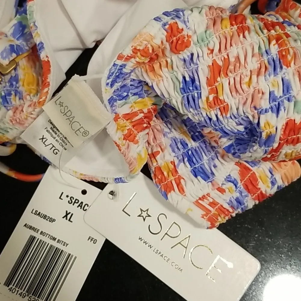 💕L*SPACE💕 Flowers Forever Bikini Set XL NWT - Image 16