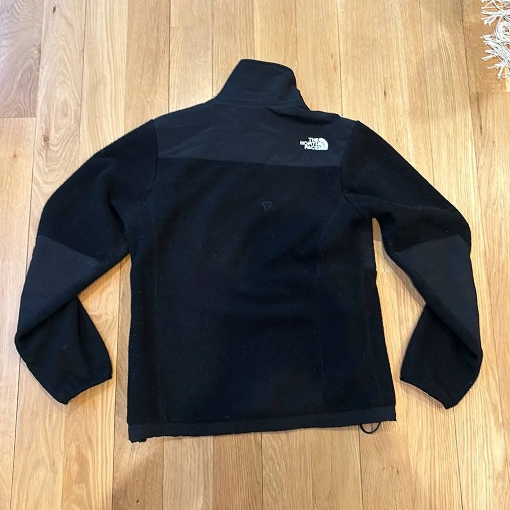 The North Face Women’s Jacket Full Zip Black Fleece Size Small - Image 3