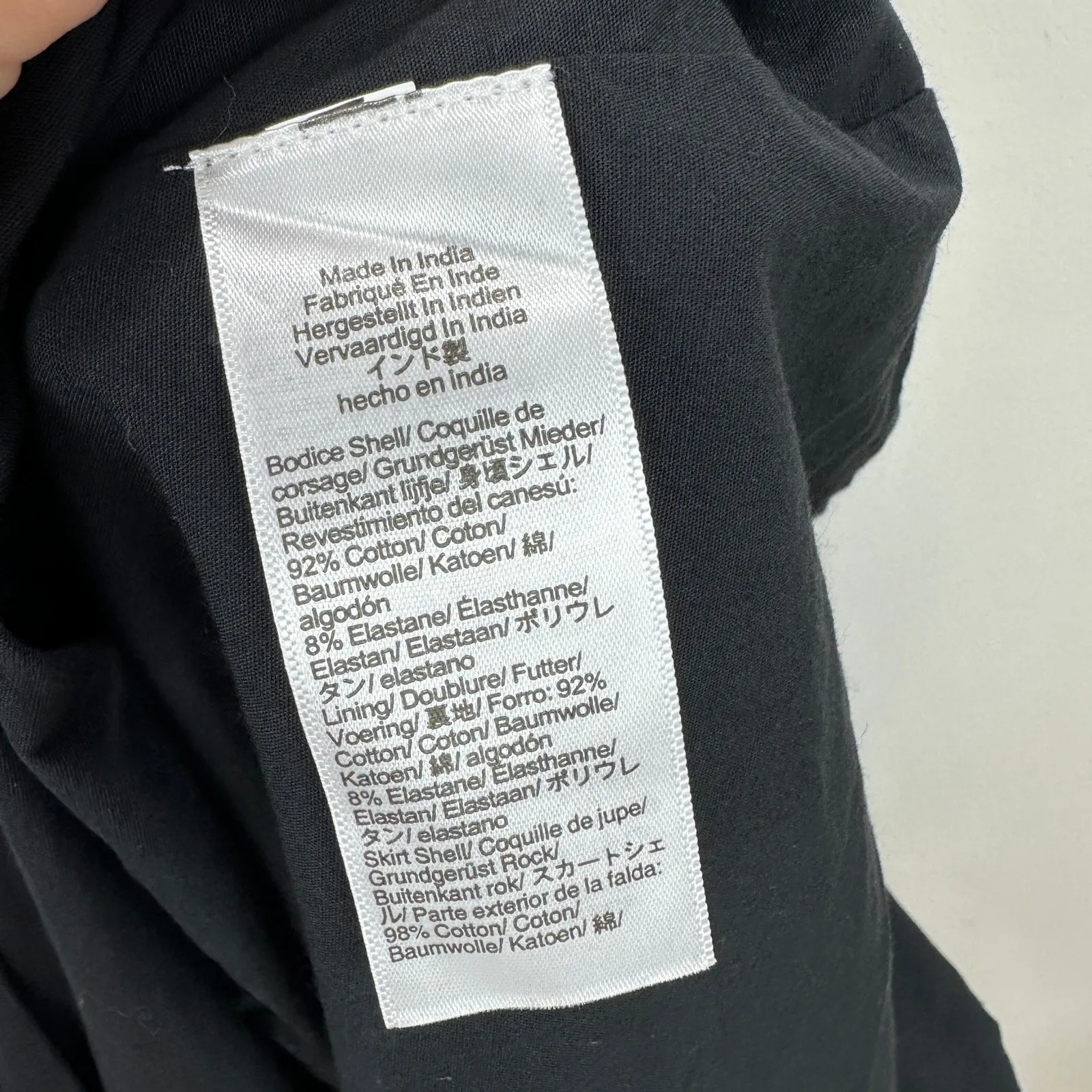 J.Crew Drop Waist Mixy Dress Midi Cotton A Line Retro Minimalist Black XXS NWT - Image 11