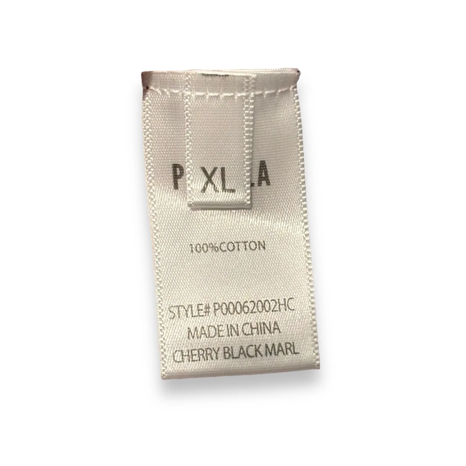 Pistola Eva Distressed Cotton Crew Neck Pullover Sweater Cherry Black XL - Image 6