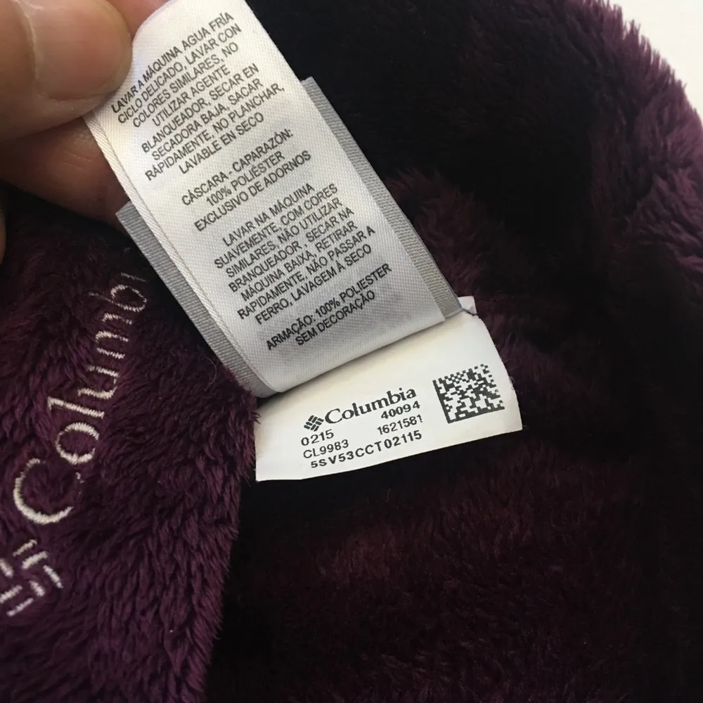 Columbia Burgundy Beanie - Image 10