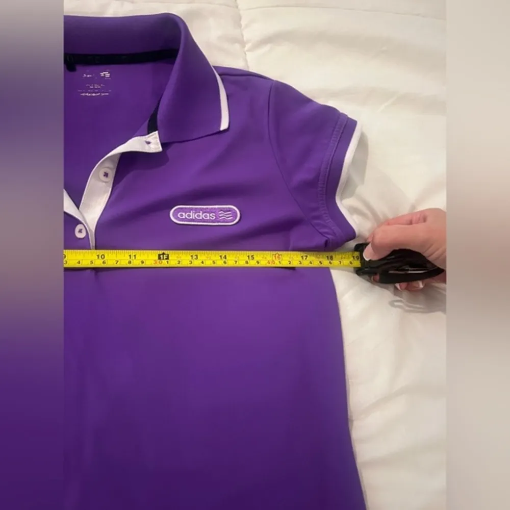 Women Addidas golf shirt‎ size M - Image 2