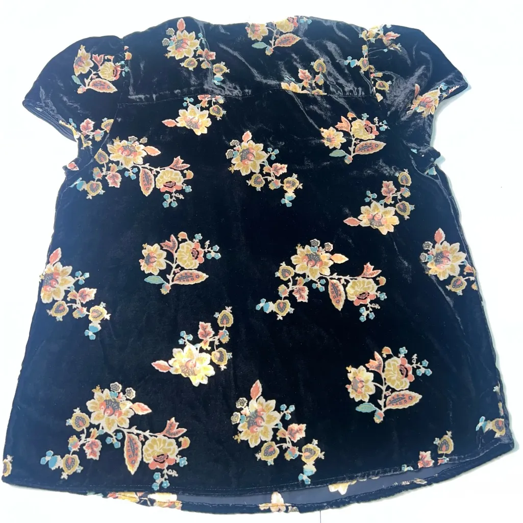 Adyson Parker Velvet / Floral Size S Black - Image 2