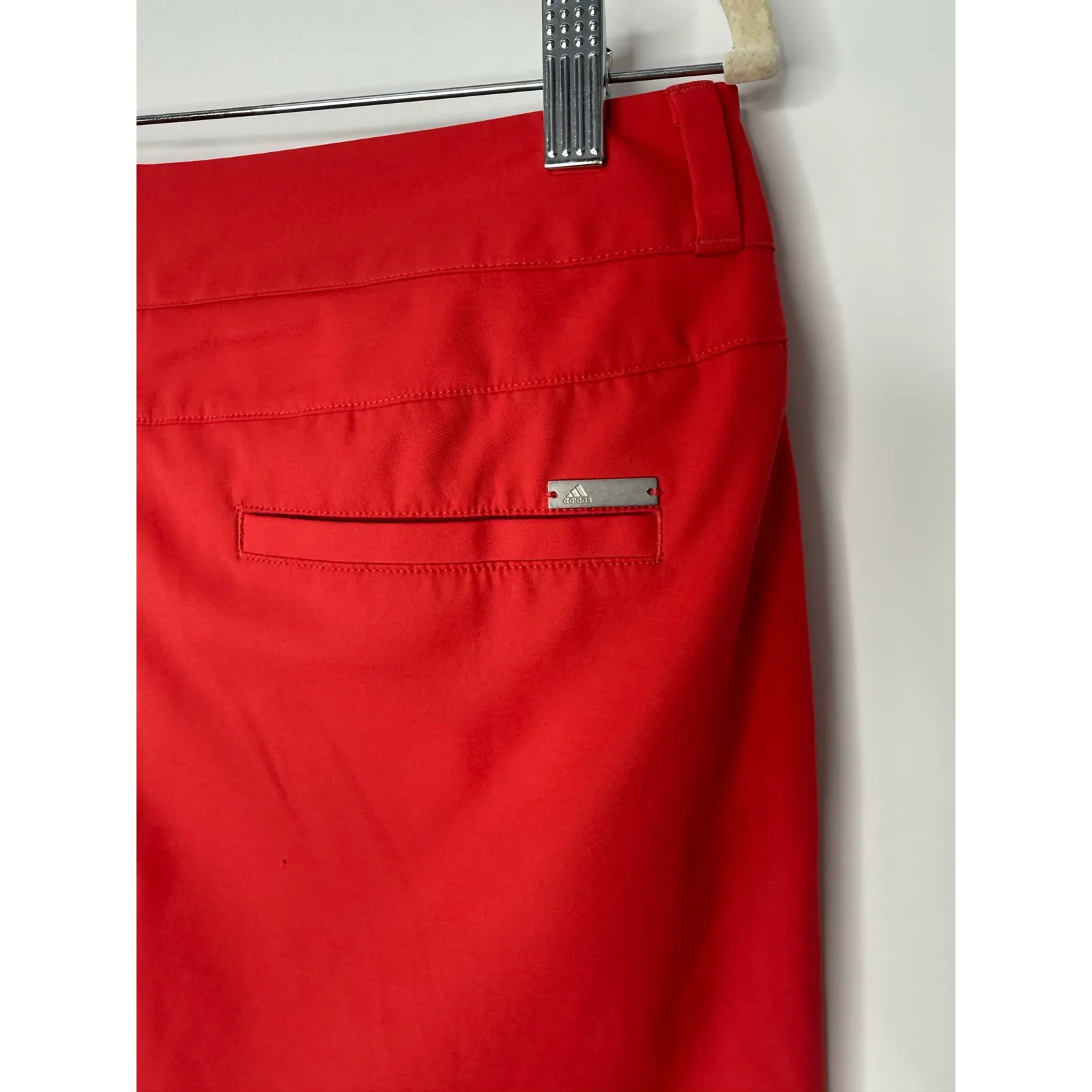 adidas Coral Golf Skort 8 Built-In Shorts Performance Stretch Athletic Skirt - Image 7