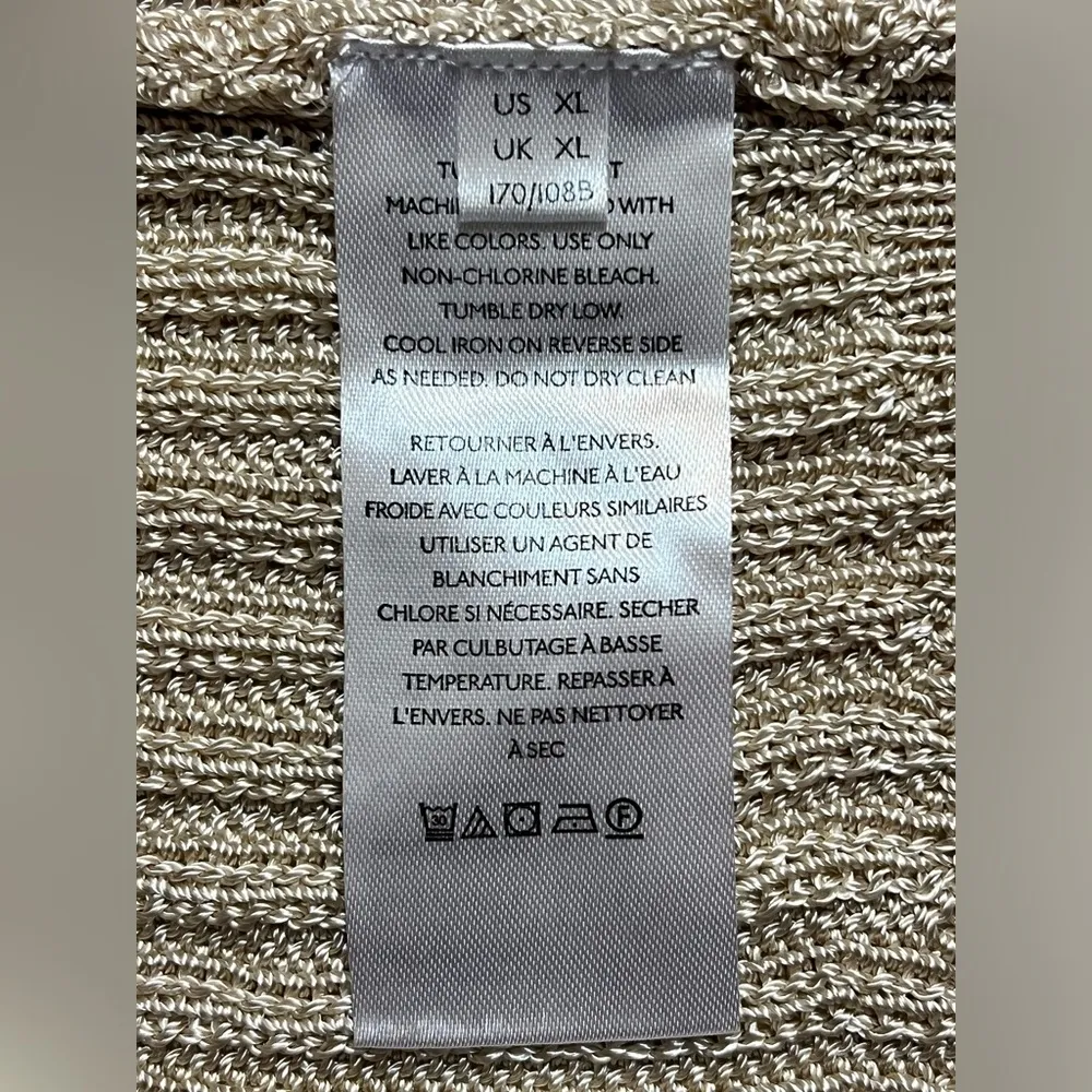 Free People REVOLVE Vie Boheme Cardi in Sandcastle, size XL - Image 6