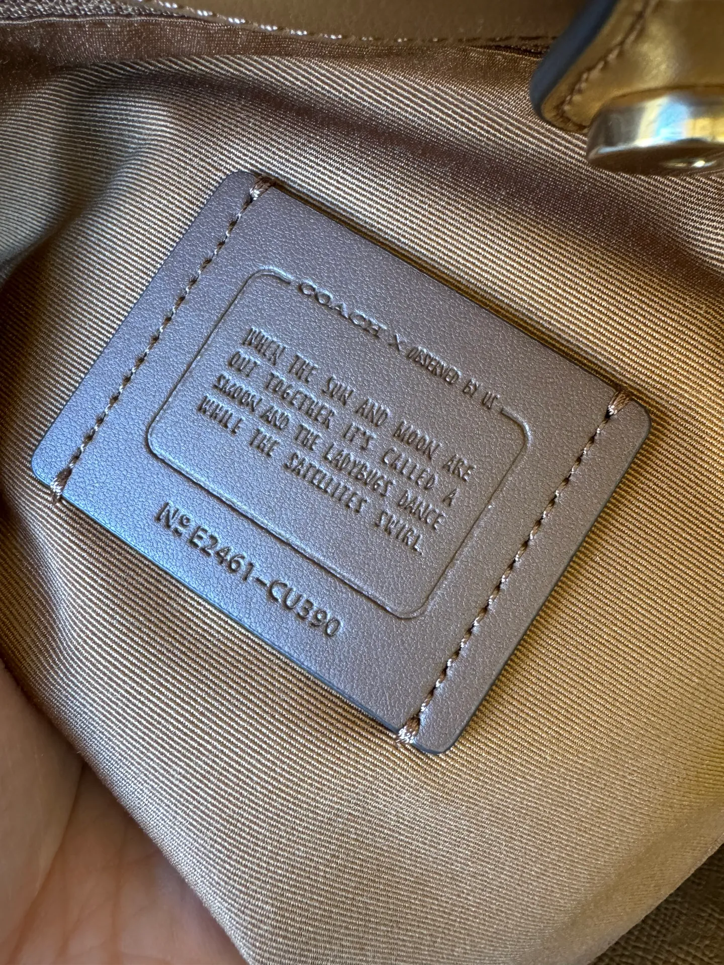 X Observed By Us City Large Bucket Bag - Image 11