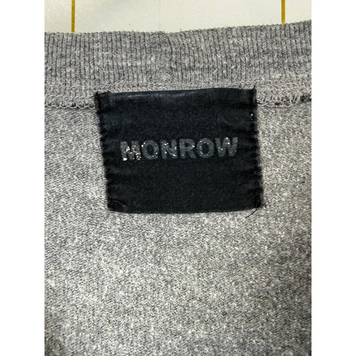 Monrow from Anthropologie Gray Stud Embellished Sweatshirt - Image 5