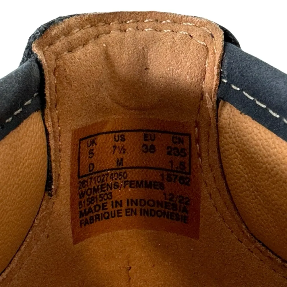 Clarks Nalle Violet Loafer Navy Leather 7.5 - Image 8